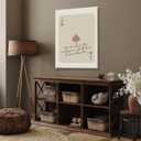 Trendy Ace of Spades Posters Retro Playing Card Wall Art Inspiring Quote Poster Beige Ace Card Motivational Aesthetic Preppy Y2k Room Decor for Girly Coquette Apartment Bedroom 8x12inch Framed (8L" x 12W")