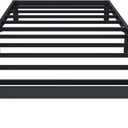 YUSENHEEI 8 Inch Twin Bed Frames, Heavy Duty Metal Platform Bed Frame No Box Spring Needed, Noise Free, Easy Assembly, Black