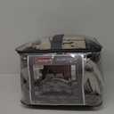 SetsColeman Bedding Comforter Set King - 4 pack Log Cabin Patchwor