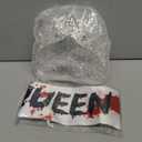 Lyrow 2 Pcs Halloween Prom Crowns and Sashes Corpse Cosplay Set Spooky Queen Zombie Prom Set Headwear for Party