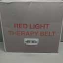 Red Light Therapy, Cordless Red Light Therapy Belt for Body with Vibration 660nm&850nm, Back Pain Products for Back Shoulder