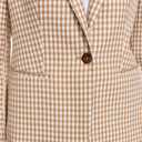 Tommy Hilfiger Womens Blazer Business Jacket with Flattering Fit and Single-Button Closure, Tobacco/Ivory, 14