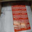 200 Pack Foam Pouches,4 Sizes Cushion Foam Pouch for Moving, Packing, Transportation and Storage, Moving Supplies Incidental Fragile Stickers(14x14 Inch, 12x12 Inch, 12x7.5 Inch, 7.5x7.5 Inch)