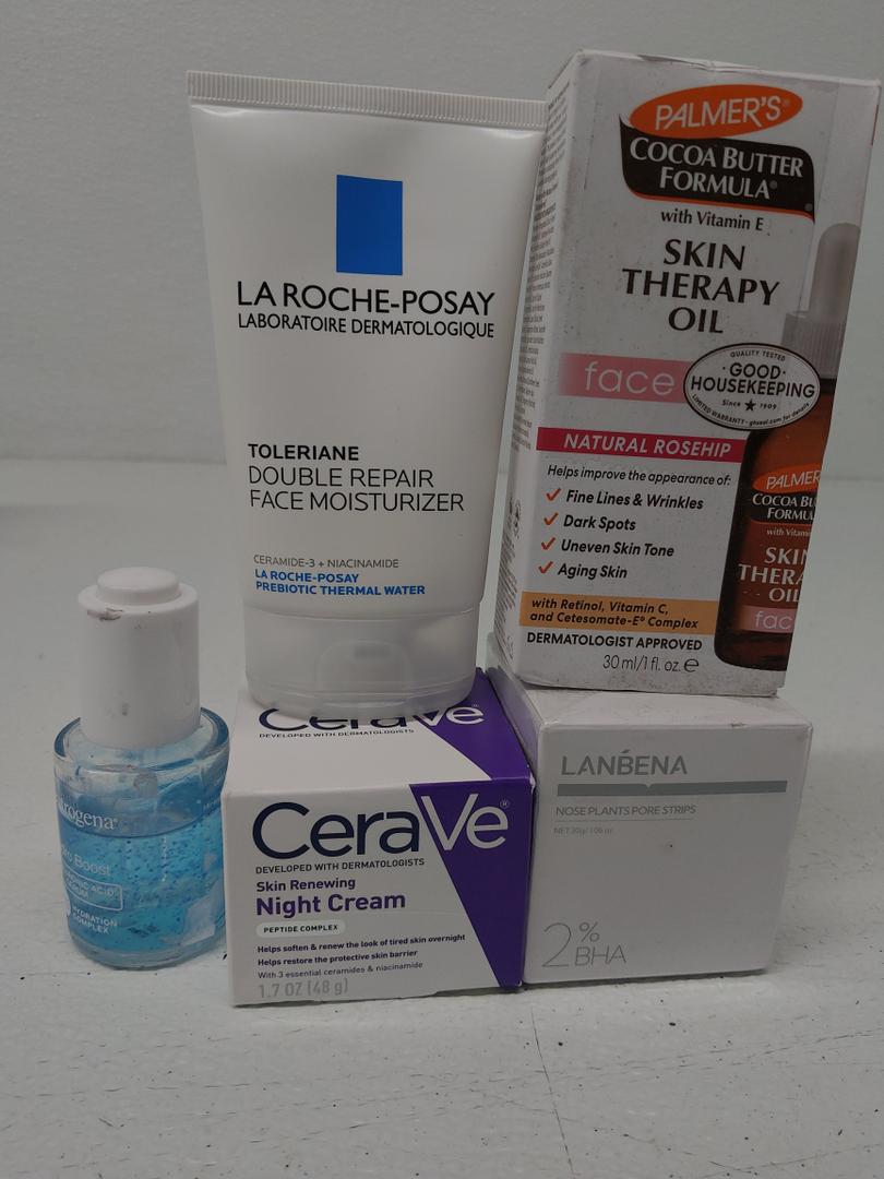 Palmer's, CeraVe, Neutrogena, LANBENA, La Roche Posay