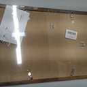 Wood 12x18 Picture Frame with 11x17 Mat, Display 11x17 with Mat or 12x18 Without Mat, Wood 12 by 18 Photo Frame, 12 x 18 Frame for Wall Hanging Display, Deep Brown