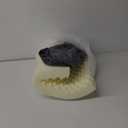 KSIIA Orthopedic Crate Bed: Deluxe Plush Washable Dog Bed for Small Dogs with Egg Crate Foam & Removable Cover, 23 x 17 Inch, Dark Gray