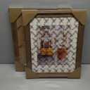 GraduationMall 11x14 Wooden Picture Frames,Display Photos 8x10 with Mat or 11x14 Without Mat,UV Protection Acrylic,Wall or Tabletop Display,Rustic Brown Set of 2