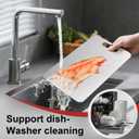 Titanium Cutting Board for Kitchen,2026 New Upgrade 100% Pure Titanium Cutting Boards for Kitchen Double Sided Titanware Cutting Board,Sanitary and Durable, Suitable for Dishwashers (L 9 * 13.5in)