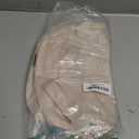 Spacious Nylon Crossbody Bag Bum Bag Handbags Wallets Purses Trendy Shoulder Bag for Women (Beige)