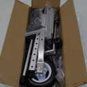 Nasjac Dog Wheelchair for Back Legs - Lightweight Portable Wheelchair with Reflective Stripes, Adjustable Pet Wheelchair Cart for Senior, Arthritis, Paralyzed, Injured, or Disabled Dogs (Small, Black)