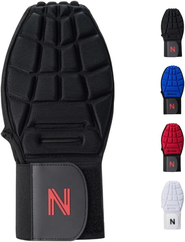 norespnea Baseball Sliding Mitt, Sliding Mitt for Baseball and Softball, Baseball Sliding Mitt for Youth and AdultBaseball Protective Equipment for Left and Right Hands (Black)