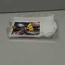 Acrylic Napkin Holder Clear Guest Towel Holder Tray for Bathroom Kitchen Hotel Disposable Paper Hand Towel Holder for Party Wedding, Square (Square-7.28"x7.28")