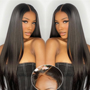 Gittale Wear and Go Glueless Human Hair Wigs Pre Plucked Pre Cut Deep Wave Lace Front Wigs 20 Inch Ready to Wear 13X4 HD Lace No Glue 180 Density Natural Human Hair Wigs For women (20 Inch)
