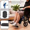 Wheelchair Lift Leg RestWheelchair Foot RestDrive Wheelchair Parts for Standard Wheelchairs1pair