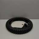 Wear-Resistant, Hyssk 60/100-14 (2.50-14) 6PR DOT-Certified, Heavy-Duty Dirt Bike Front Tire and Inner Tube, for CRF70/110, KLX110, 110cc & 125cc Off-Road Pit Bikes