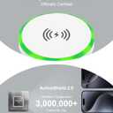 Magnetic Wireless Charger 15W Samsung Magsafe Charger for Galaxy S26/S26+/S25 Ultra/S25/S24/S23 Ultra/S22/S21, Fast Charging Wireless Charging Pad Compatible with Google Pixel 10/9/9 Pro/8/8a/7a/7