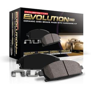 Power Stop Rear 17-1679 Ceramic Brake Pads Evolution Z17 For Mazda 3, Mazda 3 Sport, Mazda 6, Mitsubishi Outlander, Mitsubishi Outlander Sport, Mitsubishi RVR [Model Specific]