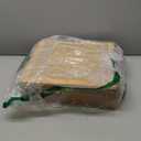 Double Layer Bread Box for Kitchen Countertop, Large Breadbox Bread Container Storage with Acrylic Door, Wooden Farmhouse Bread Holder (Bamboo, Medim-15.7" L x 9.5" W x 13" H)