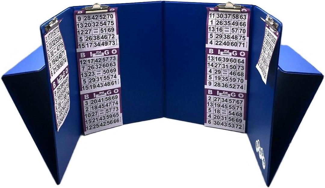 Tapp Collections Foldable Bingo Card Mat (Blue) Tapp Collections Foldable Bingo Card Mat (Blue)