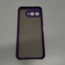 Starhemei Compatible for T-Mobile Revvl 8 Case, PC Back + Soft TPU Bumper Camera Lens Shock-Absorbing Protection Shockproof Bumper Cover for T-Mobile Revvl 8 (Purple)