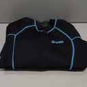 GoldFin Wetsuit Top Women, 2mm Wetsuits Jacket Long Sleeve Neoprene Tops for Water Aerobics Diving Surfing Swimming Small