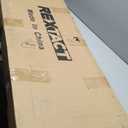 Non-Skid Folding Wheelchair Ramp Utility Mobility Access Threshold Ramp Portable Aluminum Foldable Wheelchair Ramp for Home Steps Stairs Doorways Scooter (Single, 4 Foot)