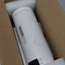 Travel Tea Kettle110V, Portable Electric Kettle, 316 Stainless Steel Premium Liner, 4-speed Temperature Adjustment with Auto Shut-off and Boil-Off Protection,White. (0.5 Quarts)