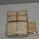 Woanger 100 Pcs Burlap Gift Bags with 100 Pcs Kraft Paper Gift Tags Drawstring Favor Bulk Burlap Sack Bags for DIY Wedding Party Craft(3 x 4 Inch, Light Brown)