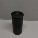 Elemental Artisan Insulated Tumbler, Triple Wall Coffee Travel Mug, Reusable Stainless Steel Coffee Tumbler with Ceramic Lid, Thermal Coffee Cups for Hot (6 Hrs) & Cold (18 Hrs), 16oz - Black