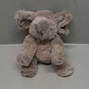 Hopearl Adorable Plush Calf Elephant Toy Floppy Elephish Ultra Soft Stuffed Animal for Boys Girls Kids Toddlers, Gray, 9''