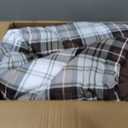 Madison Park Parkston Plaid King/ Cal King Comforter Set, 3 Piece Brown