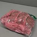 Warm Home Designs Rose Pink Stall Shower Curtain 36 x 72 Inches with Attached Valance & 4 Tassels. Luxury Lace Small Shower Curtain for The Bathroom or RV Shower Curtain. LA Rose 36"