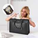 LOVEVOOK Laptop Tote Bag for Women, Office Work Bag Briefcase fit for Laptop, Large Capacity Teacher Bag Handbag
