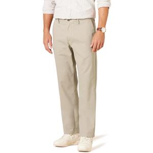 Amazon Essentials Mens Classic-Fit Wrinkle-Resistant Flat-Front Chino Pant (35W x 30L, Khaki Beige)