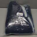 Nuttumico Ultra Soft Round Area Rugs for Living Room Bedroom, 4x4 Feet Navy Blue Washable Non-Slip Indoor Rugs, Thickened Memory Foam Modern Indoor Circle Carpet for Boys Girls Room Home Decor