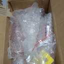 10 Pack 3.4 Oz Pink Glass Spray Bottles, Refillable Fine Mist Atomizers with Rose-Gold Caps, Empty Perfume Bottles for Essential Oils, Body Sprays, Travel