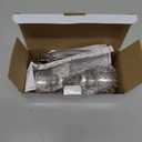 BESTTEN Keyed Entry Door Knob with Lock, Interior and Exterior Door Lock, Standard Ball, Satin Nickel