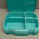 Bentgo Fresh  Leak-Proof, Versatile 4-Compartment Bento-Style Lunch Box with Removable Divider, Portion-Controlled Meals for Teens and Adults On-The-Go  BPA-Free, Food-Safe Materials (Aqua)
