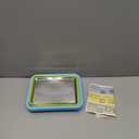 Mini Rolled Ice Cream Maker, Frozen Yogurt Rolls Tray, Instant Cold Plate Ice Cream Maker, Homemade DIY Smoothies, Ideal for Family Activities, Lake Blue