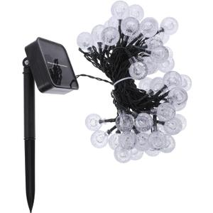 OSALADI Solar Bubble Ball String Lights Modes Outdoor Decorative Led Lights for Patio Garden Balcony Romantic Decor