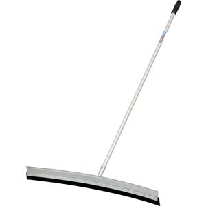 Unger Professional AquaDozer MAX Kit with 36" Smooth Surface Curved Floor Squeegee and 48" Dual End Pole
