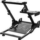 PXN Steering Wheel Stand A10 Foldable&Adjustable Racing Wheel Stand, 23lb Heavy-Duty Frame, Portable Sim Racing Cockpit, Universal Fit for V10/V99/VD4/VD6, G29/G920/G923, R3/R5, T248, DD Pro &More