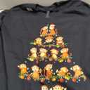 Family Pajama Sets Christmas Matching Monkey Xmas Tree Sweatshirt