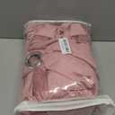 MIULEE Blush Pink Velvet Curtains Thermal Insulated Soundproof Room Darkening Blackout Curtains/Grommet Window Drapes for Home Theatre/Girls Room/Wedding Decor 52 x 84 Inches Set of 2