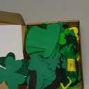 Tlswshsy 24 Pack St. Patrick's Day Rhinestone Foam Craft Kit, Shamrock Gold Coin Pot Hat DIY Ornament, Irish Foam Craft Decoration for Irish Home Party Decoration Supplies Classroom Crafts Project