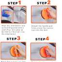 3 Pack Dent Puller,Car Dent Puller,car dent Repair kit,Suction Cup Dent Puller,Paintless Car Dent Repair Kit,Dent Remover Tool for Car Dents, Glass, Screen,Tiles & Objects Moving