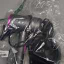 slopehill Professional Ionic Hair Dryer, Powerful 1800W Fast Drying Low Noise Blow Dryer with 2 Concentrator Nozzle 1 Diffuser Attachments for Home Salon Travel (Grey)