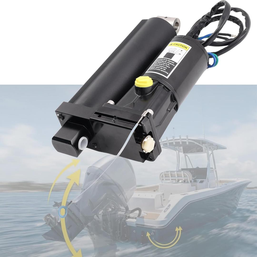 8M0055011 830150T10 8M0055006 Electrically Hydraulic Power Trim &Tilt Compatible with Mariner Mercury Outboard 40-60HP
