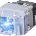 V13H010L65 Replacement Projector Lamp Bulb for Epson ELPLP65 Powerlite 1761W 1776W 1775W 1771W 1770W 1760W 1751 1750W 1750,H372A H476A H477A H478A H479A