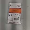 J K Pro Light Weight Low Profile Single Earhook Head worn Microphone MIC-J S90 Compatible with Audio Technical Wireless Transmitter - 4Pin Hirose Connector